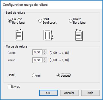 S Lection Des Param Tres D Impression Recto Verso Windows