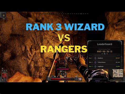 Dominating Rangers In The Cave Rank Wizard Gameplay Dark And