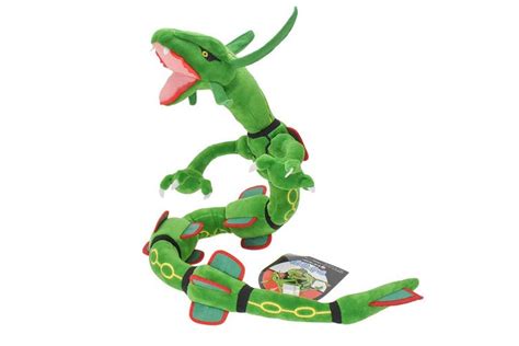 Buy Pokemon Rayquaza Plush Mouldable Doll Plush Toy Kids (Color:Green ...