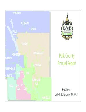 Fillable Online Polk County Elected Officials Fax Email Print Pdffiller