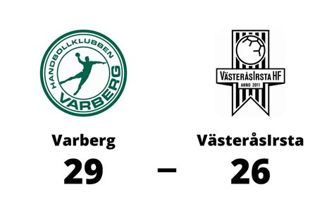 Tuff match slutade med seger för Varberg mot VästeråsIrsta Hallands