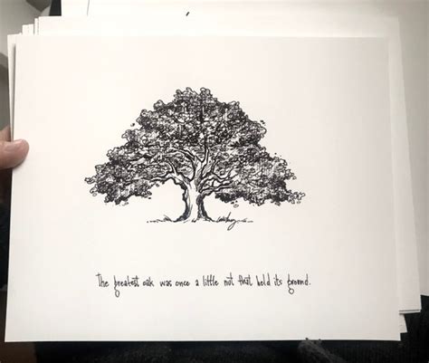 The Oak Tree Poem Printable Mighty Oak Tree Of Life Etsy Canada