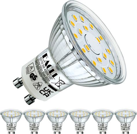 Eacll Gu Led Neutralweiss W Ersetzt W Halogen Leuchtmittel Er