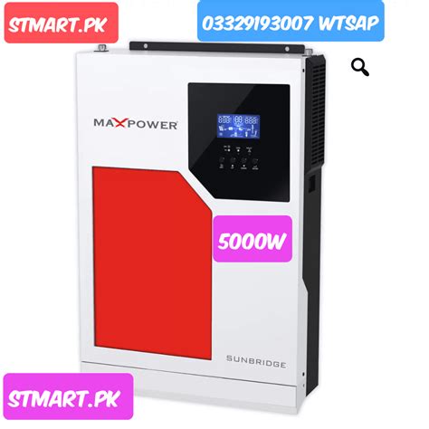 Maxpower Kw Kva Suntronic W Hybrid Mppt Inverter Price In