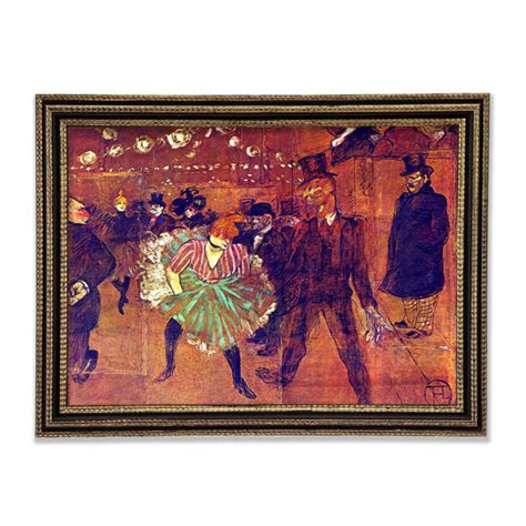 Rosalind Wheeler Toulouse Lautrec Ball At Moulin Rouge Print