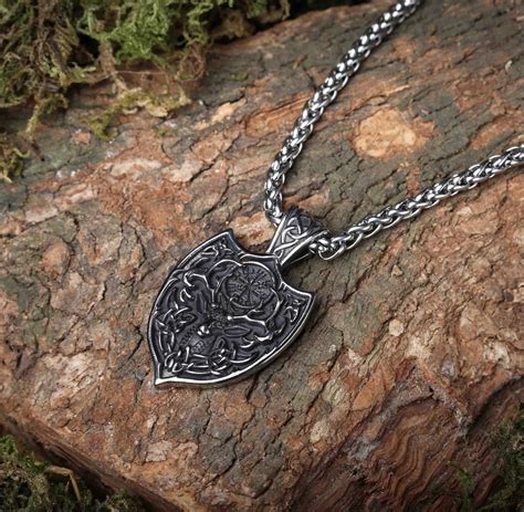 Helm Of Awe Deer Pendant Necklace