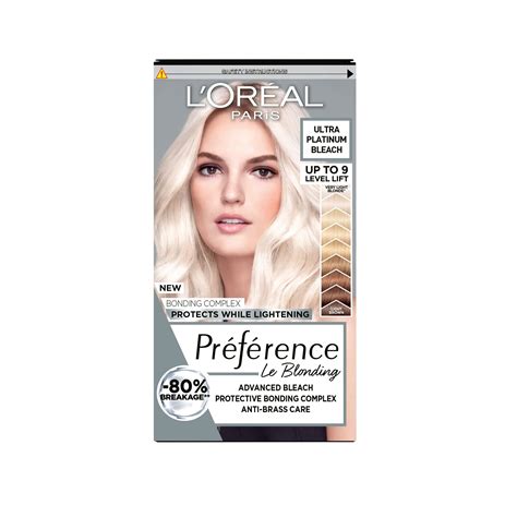 Bleach Blonde Hair Dye Box