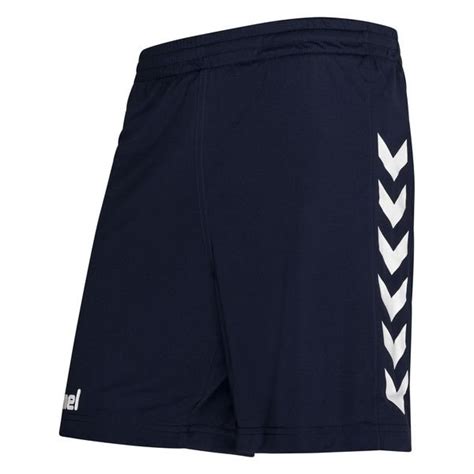 Hummel Shorts Core Navy Hvit Barn Unisportstore No