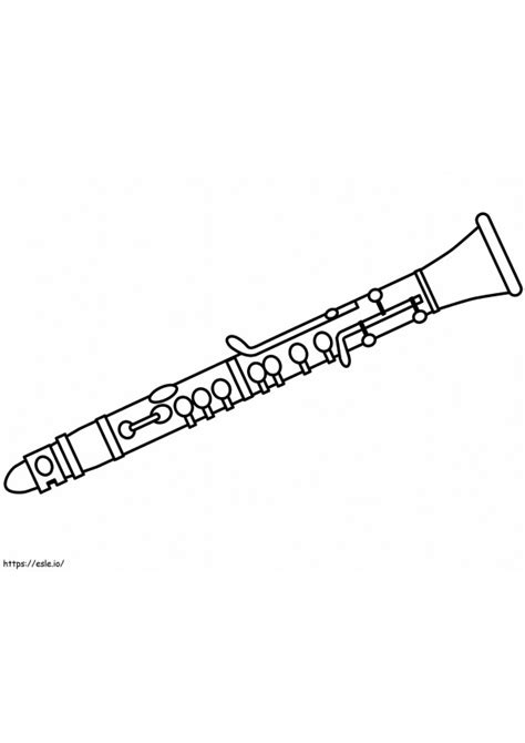 Clarinet Art Coloring Pages - Free Printable Coloring Pages for Kids ...