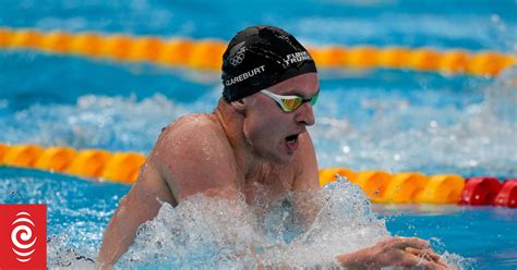 Clareburt To Swim For New Zealand S First Medal Of The Games Rnz News