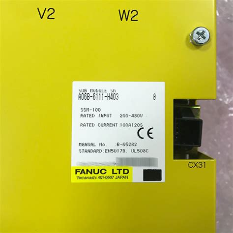 Fanuc Spindle Amplifier Drive Module A B H United Automation