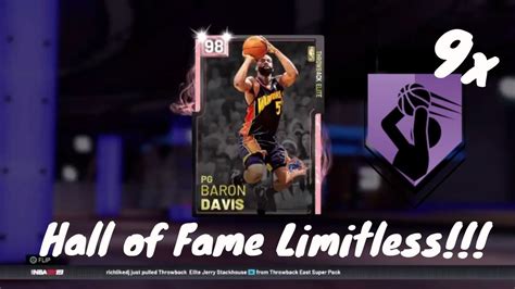 Hall Of Fame Limitless Is Too Nice Pink Diamond Baron Davis Gameplay