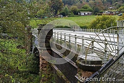 Elan Aqueduct As It Crosses The River Severn. Stock Photo - Image: 54642507