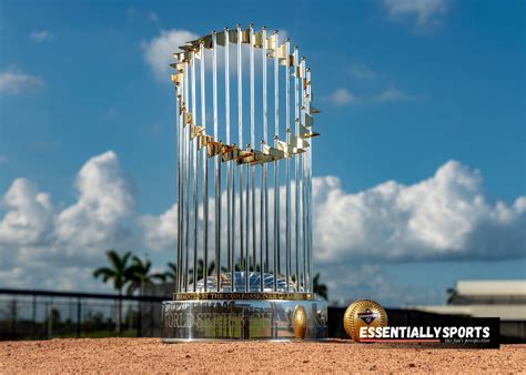 The Storied History of Baseball's Coveted World Series Trophy - EssentiallySports