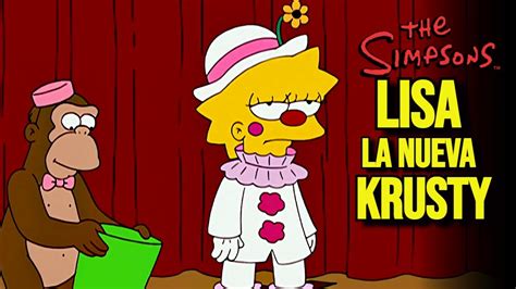 Los Simpson Lisa Se Vuelve La Nueva Krusty Resumen Utacaramba Youtube