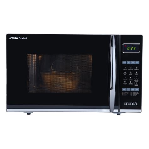 Buy Croma 30L Convection Microwave Oven With LED Display Black Online