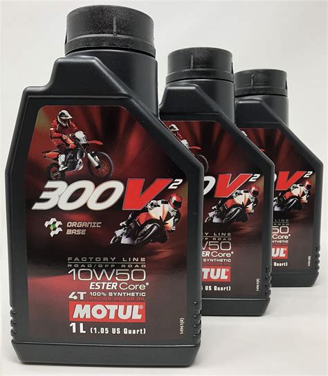 Motul Engine Oil Competicion 300 V2 4T FL Road Racing 10 W50 3 Litres