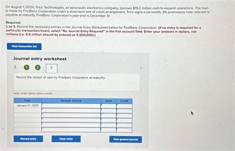 Solved Exercise 8 4 Algo Record Notes Receivable LO8 2 Chegg