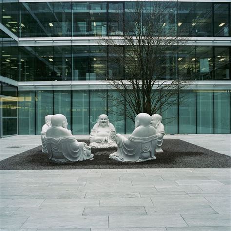 Smiling Buddhas In Our Office Zurich Zurich Offices Outdoor Decor