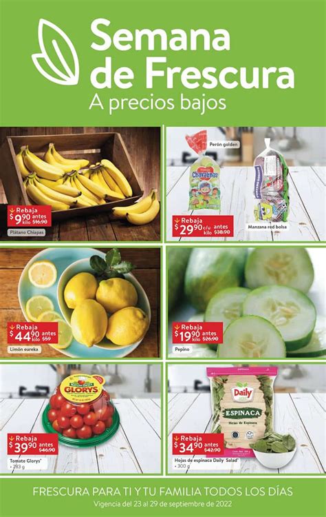 Ofertas Walmart Semana De Frescura Al 29 De Septiembre 2022