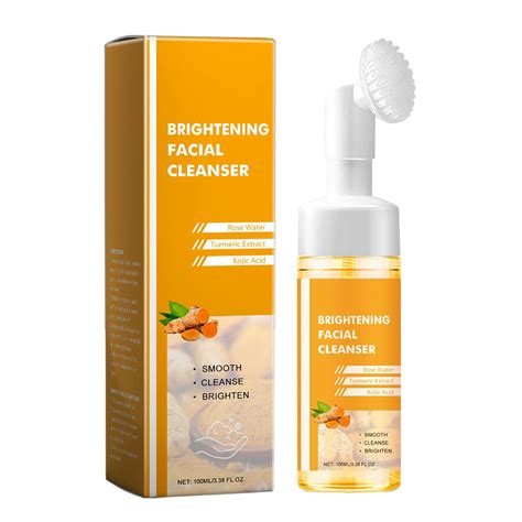 Facial Cleanser 𝐊𝐨𝐣𝐢𝐜 Acidity Foaming Cleanser Glowing Refreshing Face Wash Natural Foam For