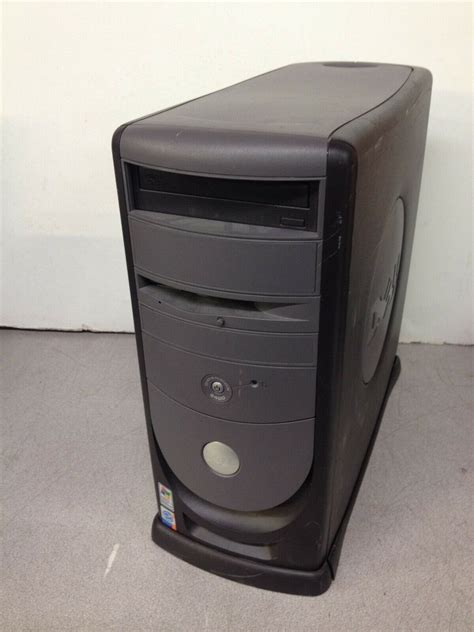 Vintage Dell Dimension 8400 Pentium 4 P4 34ghz 2gb Tower Pc Computer