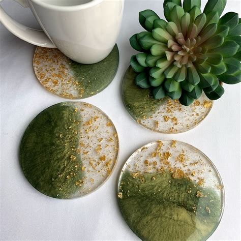 Resin Coasters - Etsy