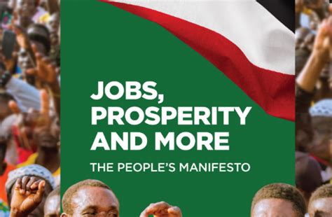 FULL DOCUMENT: NDC’s 2020 manifesto dubbed ‘The People’s Manifesto’ - The Ghana Guardian News