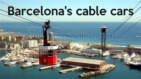 Barcelona Cable Car Map