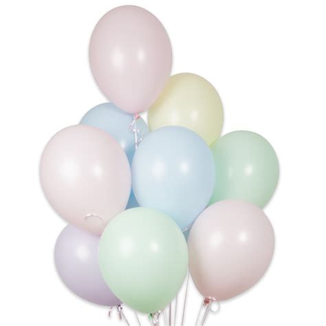 Pastel Rainbow 12 Balloon Mix 28cm — Burnt Butter Cakes