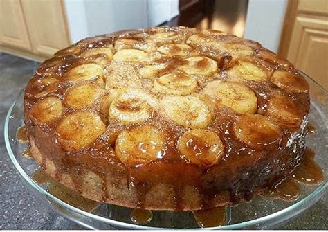 Bananas Fosters Upside Down Cake Recipe By Bella Cookpad