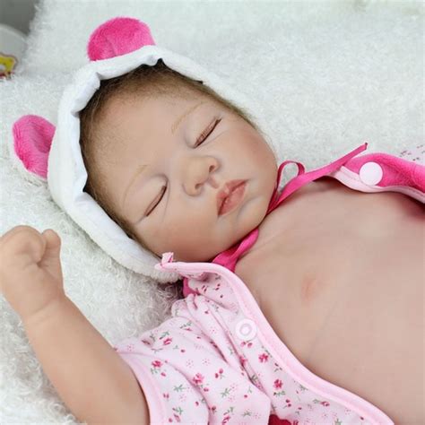 22” Handcraft Cute Realistic Reborn Newborn Baby Happy Boy Dolls