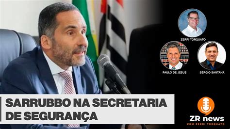 Mário Sarrubbo vai assumir Secretaria Nacional de Segurança Pública