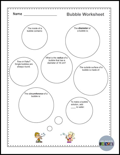 The Science of Bubbles Activities | Made By Teachers