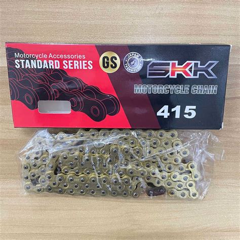 SKK RACING CHAIN GOLD RANTAI MOTORCYCLE HEAVY DUTY RANTAI MOTORSIKAL