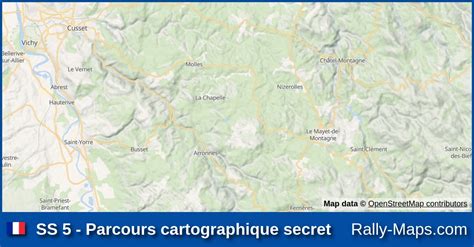 SS 5 Parcours Cartographique Secret Stage Map Finale De La Coupe De