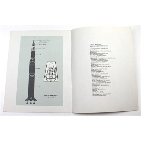 Bid Now The Nasa Grumman Lunar Module Booklet May Am Pdt