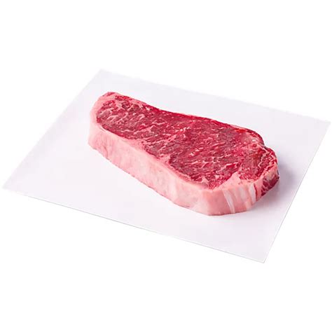 Snake River Farms Wagyu Beef New York Strip Steak Boneless Service Case