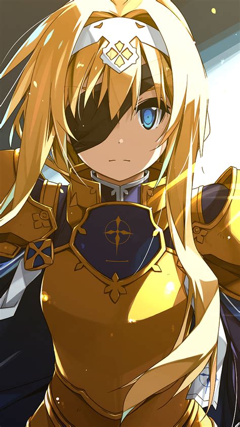 Alice Sword Art Online Alicization 4k Hd Phone Wallpaper Rare Gallery