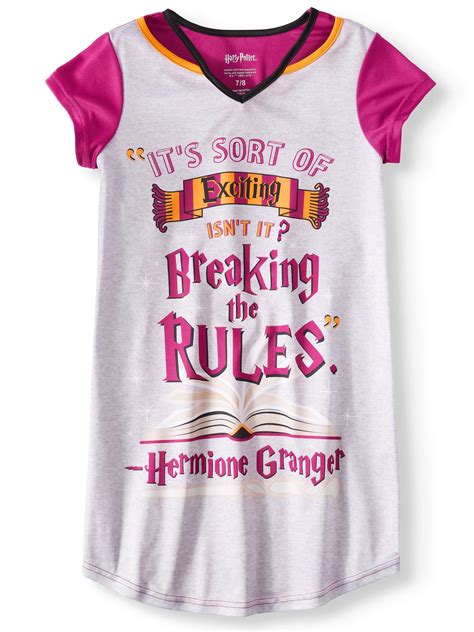 Girls' Harry Potter Pajama Nightgown - Walmart.com