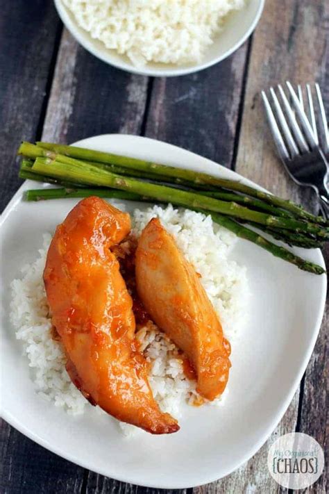 Slow Cooker Apricot Chicken