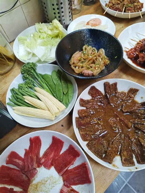 [homemade] Korean Bbq And Hotpot R Food