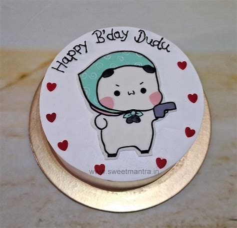 Happy Birthday Dudu Cake Decorated Cake By Sweet Mantra Cakesdecor