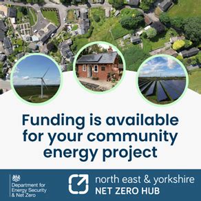 Net Zero Funding For Community Organisations Hey Lep Hull And East