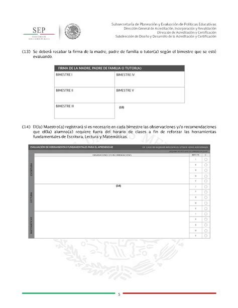 Pdf Ejemplo De Llenado De Cartilla De Evaluacion Primaria Indigena