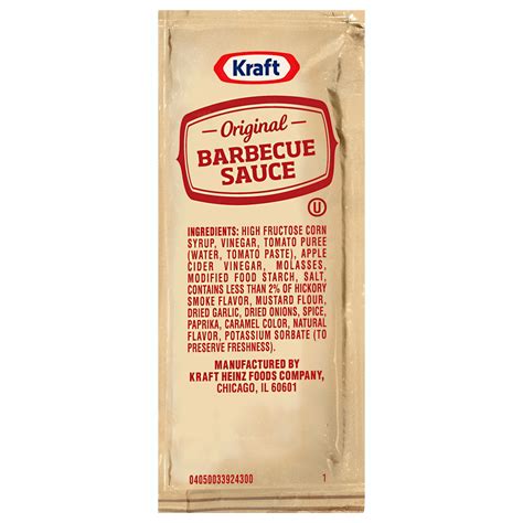 Kraft Original BBQ Sauce, 1 GA | Away From Home