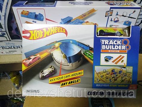 Hot Wheels Track Builder Custom Turn Kicker FPG Хот Вілс Хот Вилс Поворот Прискорювач