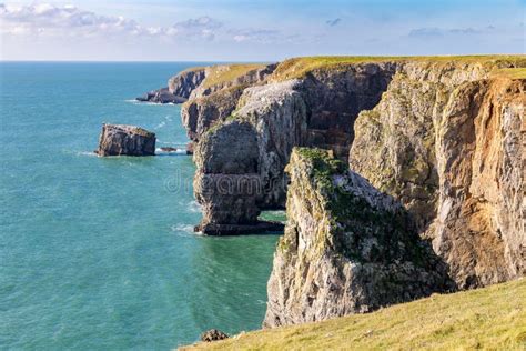 Pembrokeshire Coast, Wales, UK Stock Image - Image of rocks, great ...