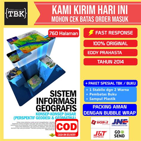 Jual Buku Sig Sistem Informasi Geografis Konsep Dasar Perspektif