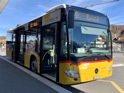 Mb C K Der Postauto Regie Aeschi Am Beim Bahnhof